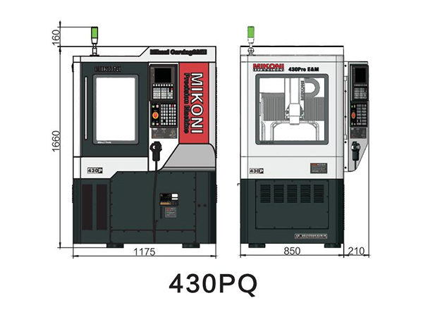 430PQ系列全罩雕銑機