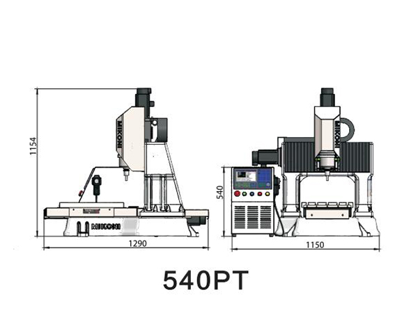 540PT系列臺式小型加工中心