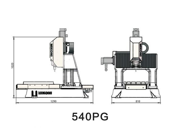 540PG數控雕銑機